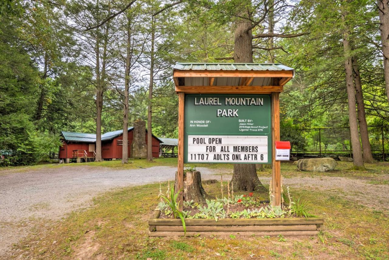 Pet-Friendly Pennsylvania Vacation Rental With Pool! Laughlintown Exterior foto
